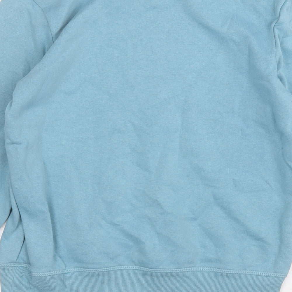 George Boys Blue  Cotton Pullover Sweatshirt Size 12 Years