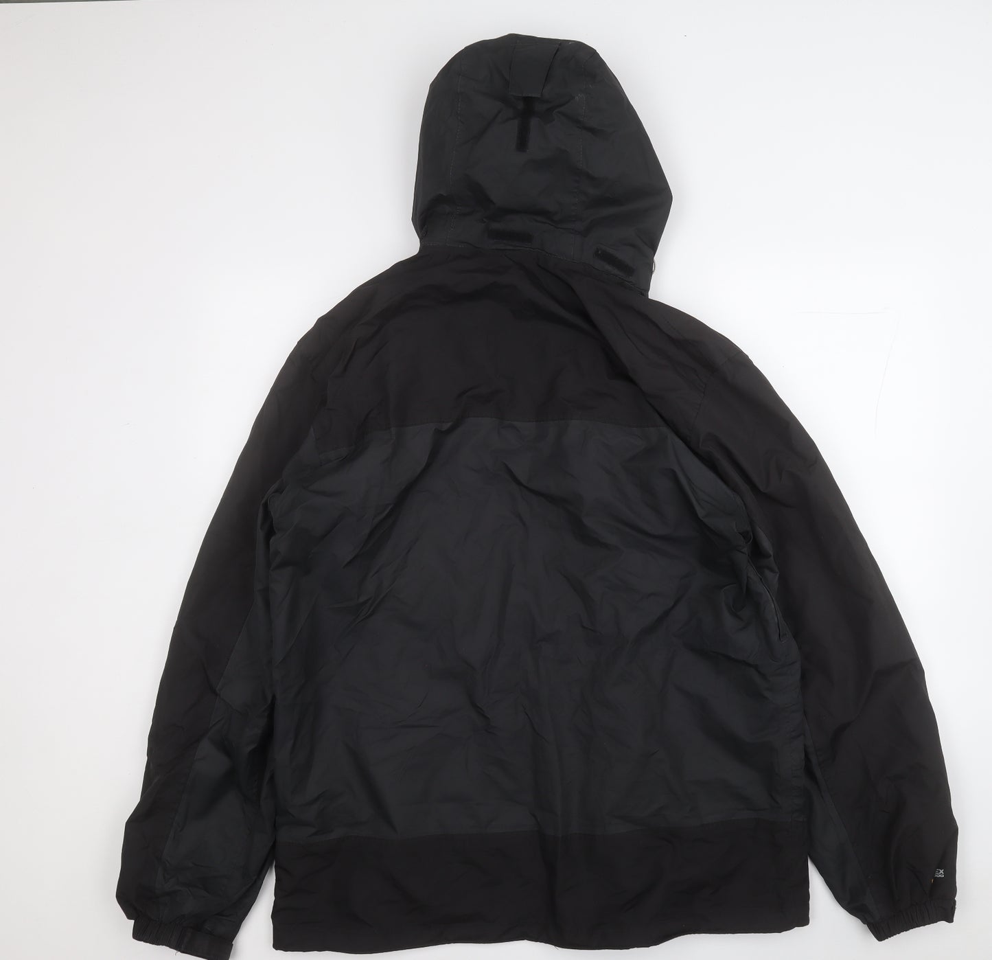 Regatta Mens Black   Rain Coat Coat Size L