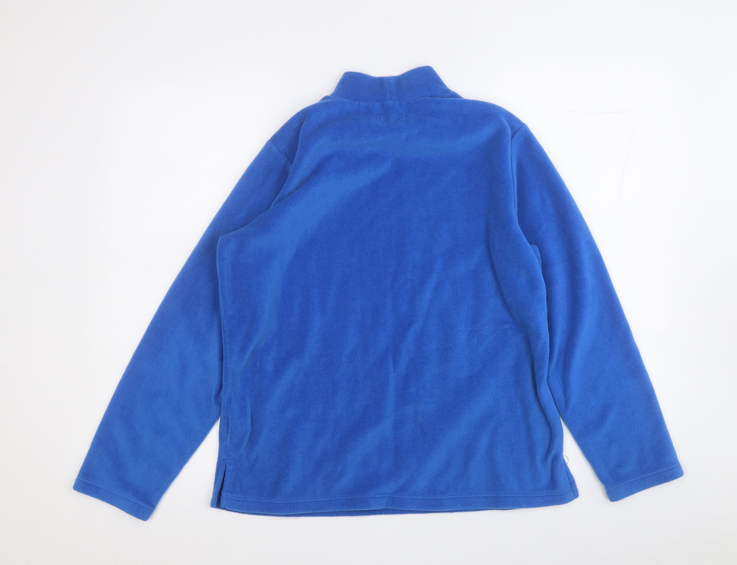 Damart Womens Blue  Polyester Pullover Sweatshirt Size 10
