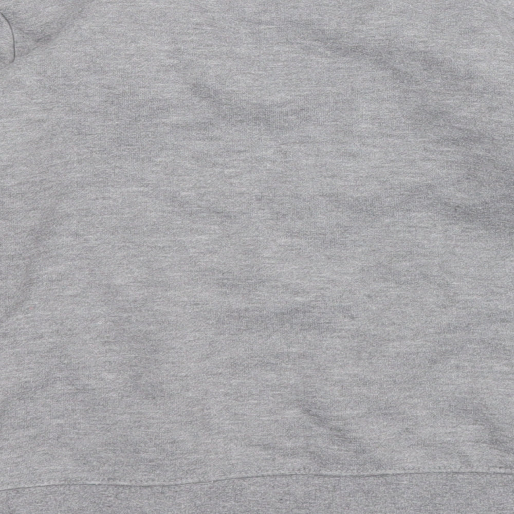 Nike Boys Grey  Cotton Pullover Sweatshirt Size 5 Years