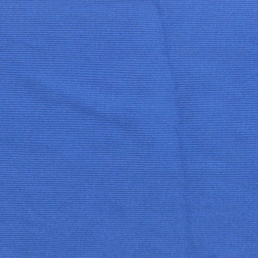 Debenhams Womens Blue Round Neck  Viscose Pullover Jumper Size L