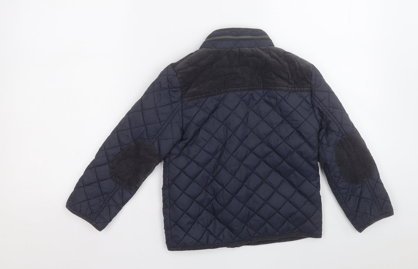 TU Boys Blue   Puffer Jacket Coat Size 4 Years  Zip