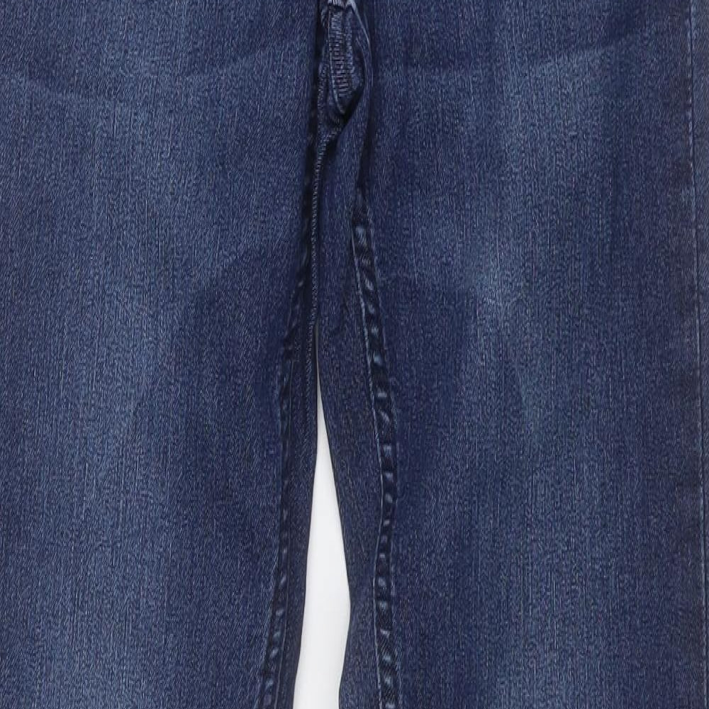 H&M Womens Black  Cotton Skinny Jeans Size 8 L30 in Regular