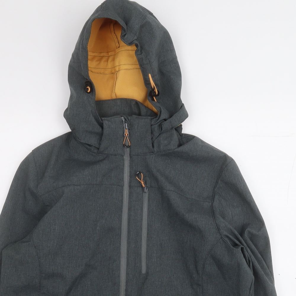 dlx Mens Grey   Jacket Coat Size XL