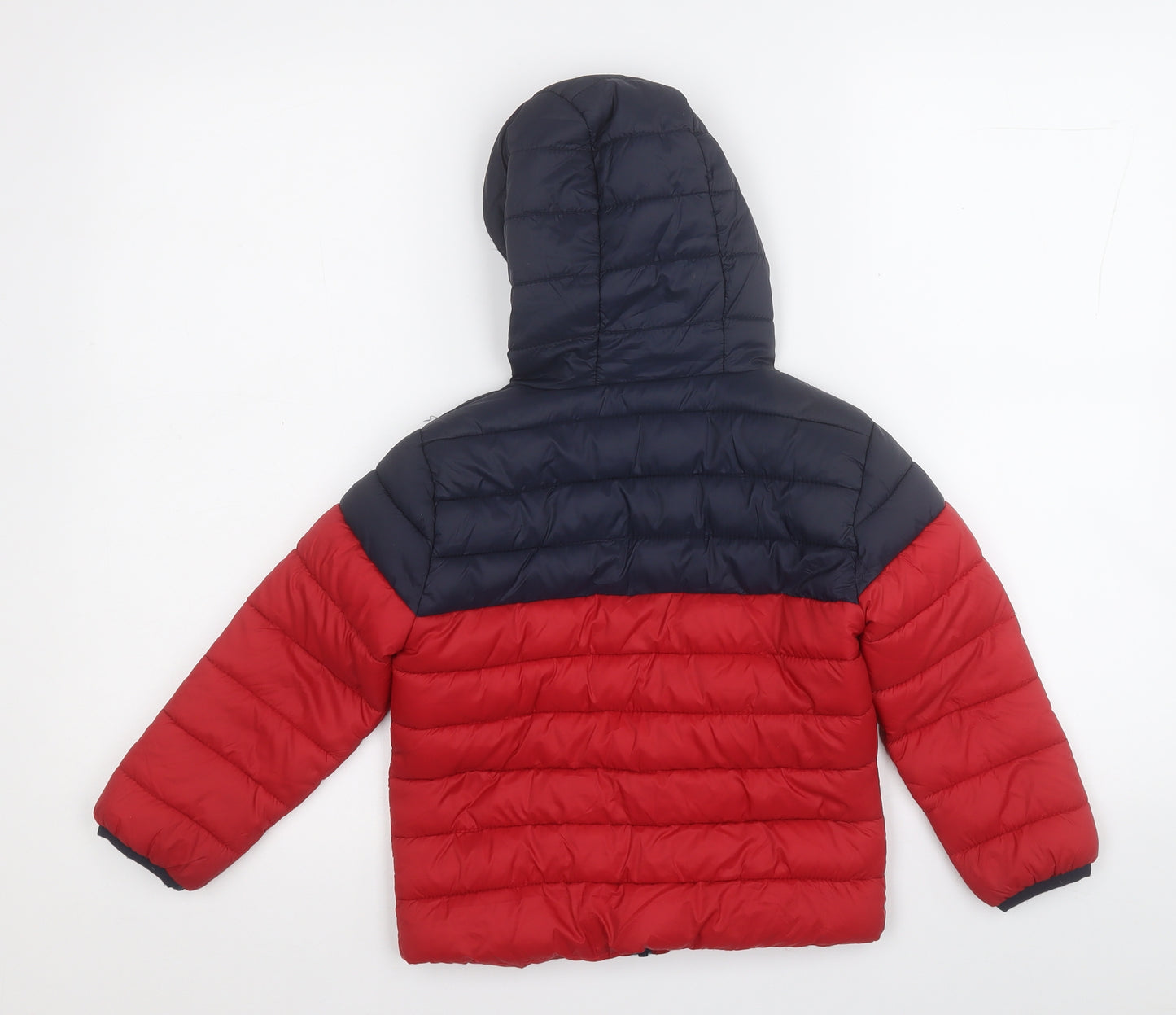 Primark Boys Red   Puffer Jacket Coat Size 4-5 Years