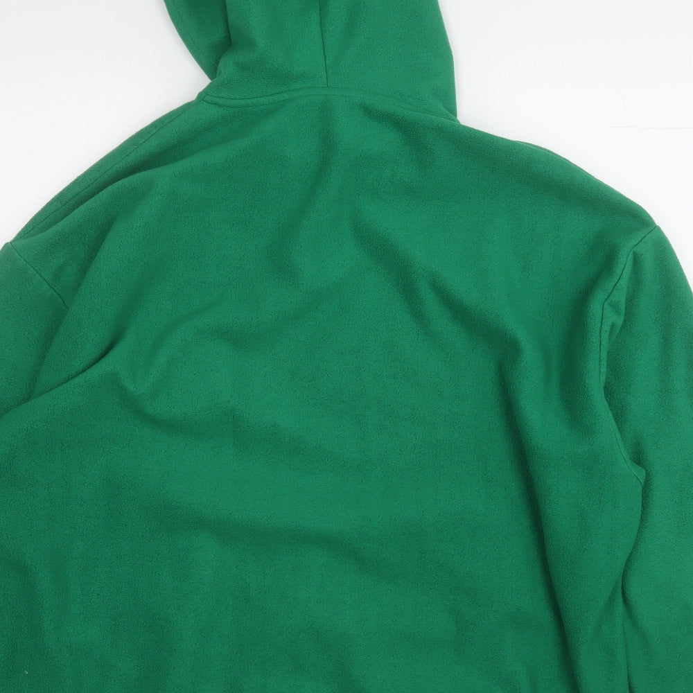 ASOS Mens Green  Polyester Pullover Hoodie Size XL