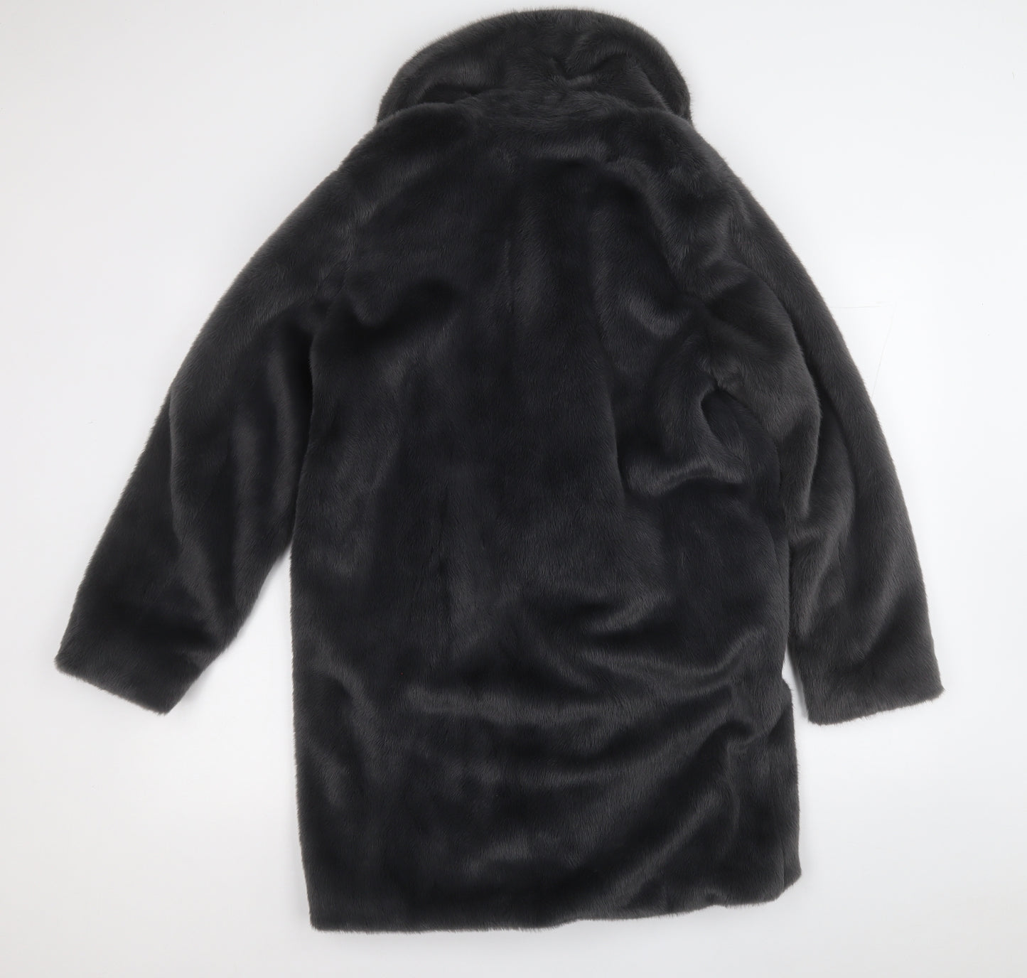 New Look Womens Grey   Jacket Coat Size 8