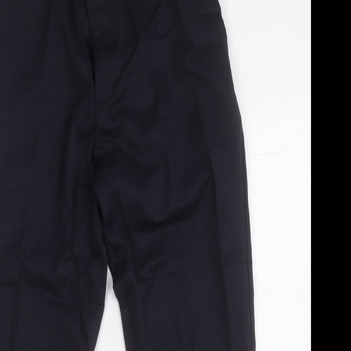 Preworn Mens Blue  Polyester Trousers  Size XL L25 in Regular