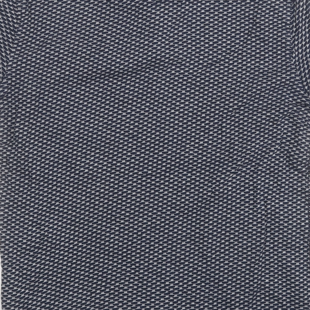 Primark Mens Blue  Cotton  Polo Size M Collared