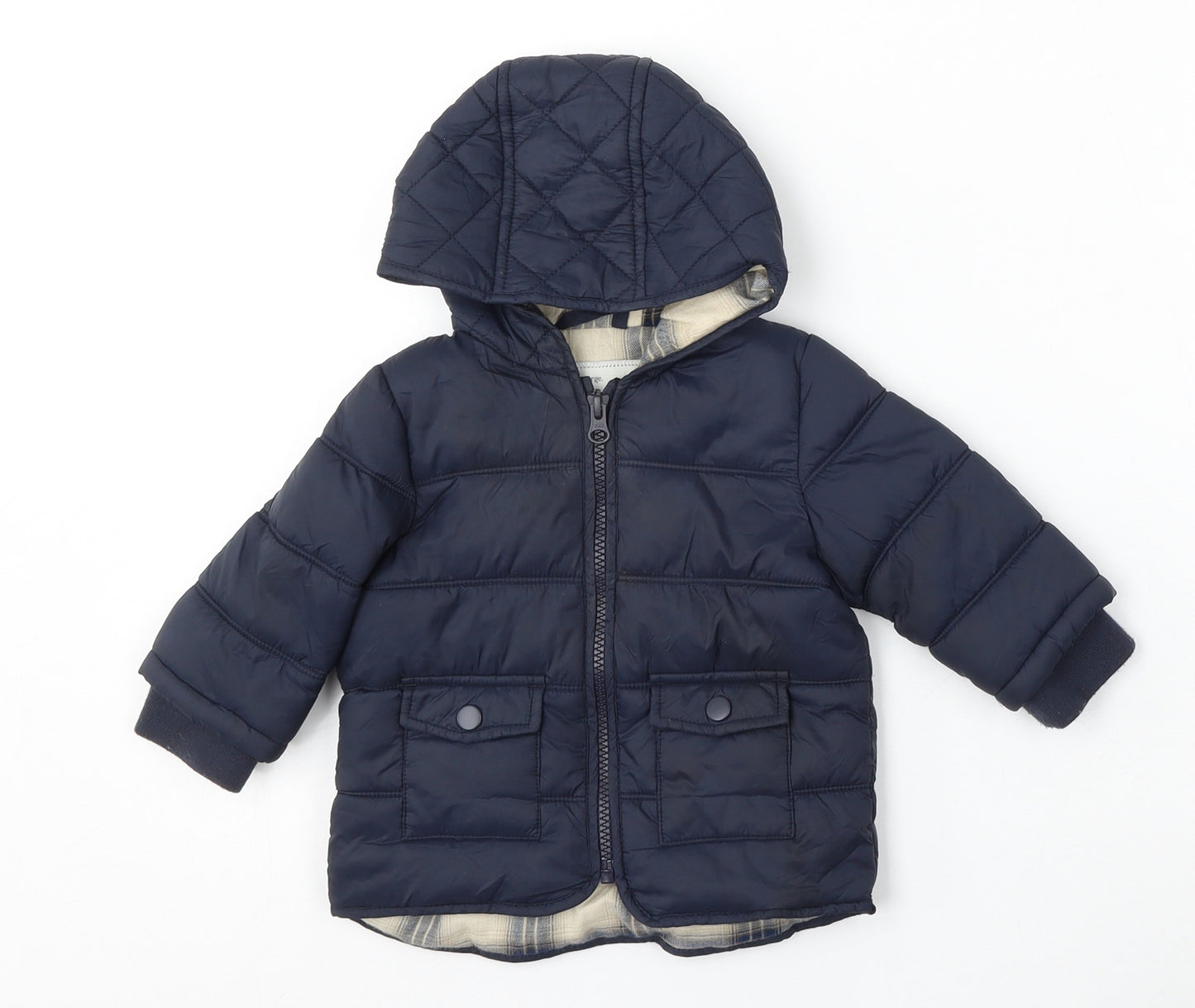 George Boys Blue   Jacket  Size 3-6 Months