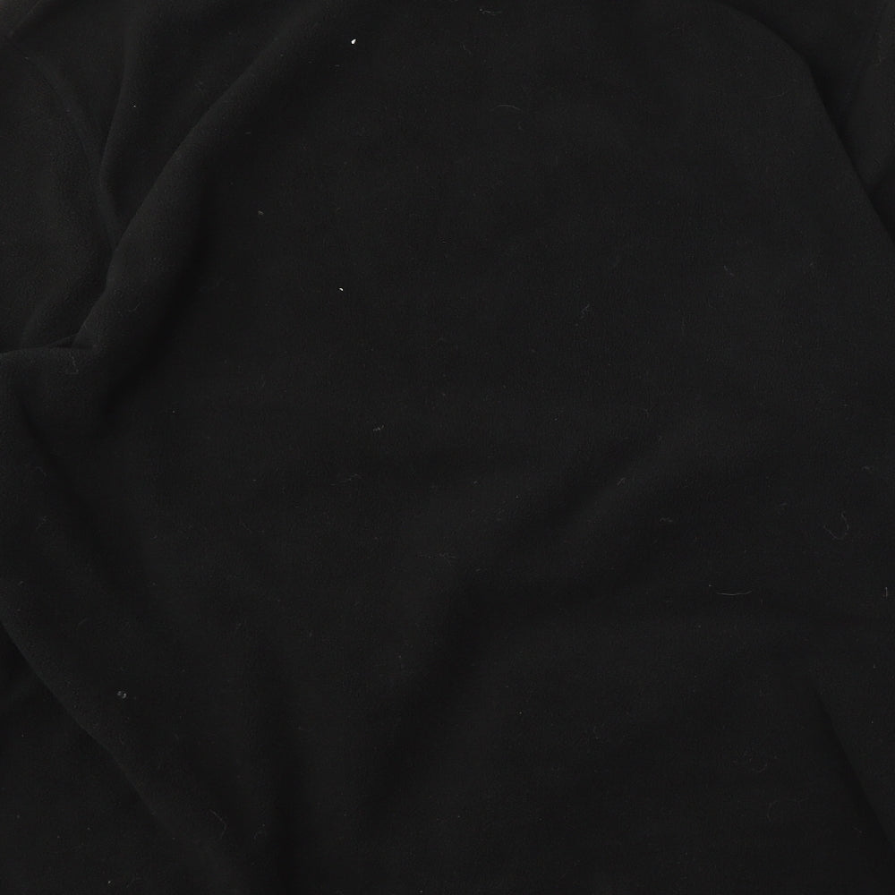 F&F Mens Black  Polyester Full Zip Sweatshirt Size 2XL