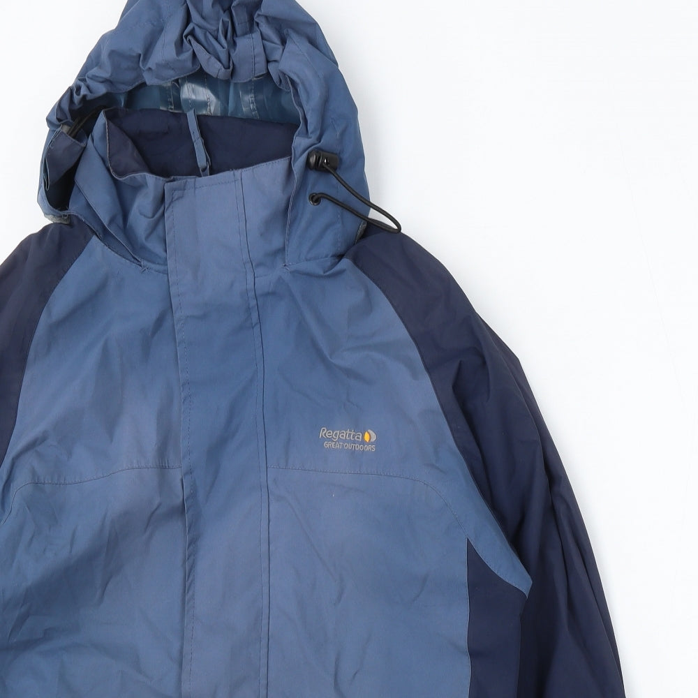 Regatta Mens Blue   Jacket  Size M  Zip