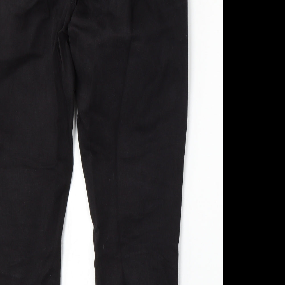 George Womens Black  Polyester Skinny Jeans Size 10 L28 in Regular Button