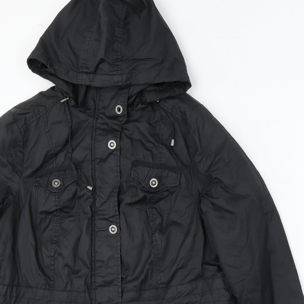 Preworn Womens Black   Jacket  Size L  Zip