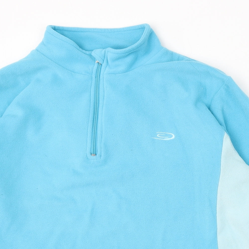 Crane Womens Blue  Polyester Pullover Sweatshirt Size L