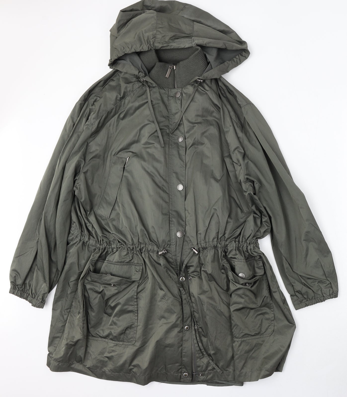 Debenhams Womens Green   Jacket  Size 12  Zip