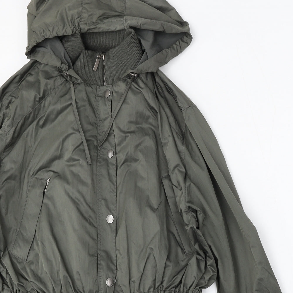 Debenhams Womens Green   Jacket  Size 12  Zip