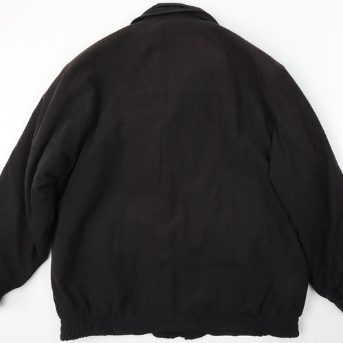 Rappson Mens Black   Jacket  Size XL  Zip