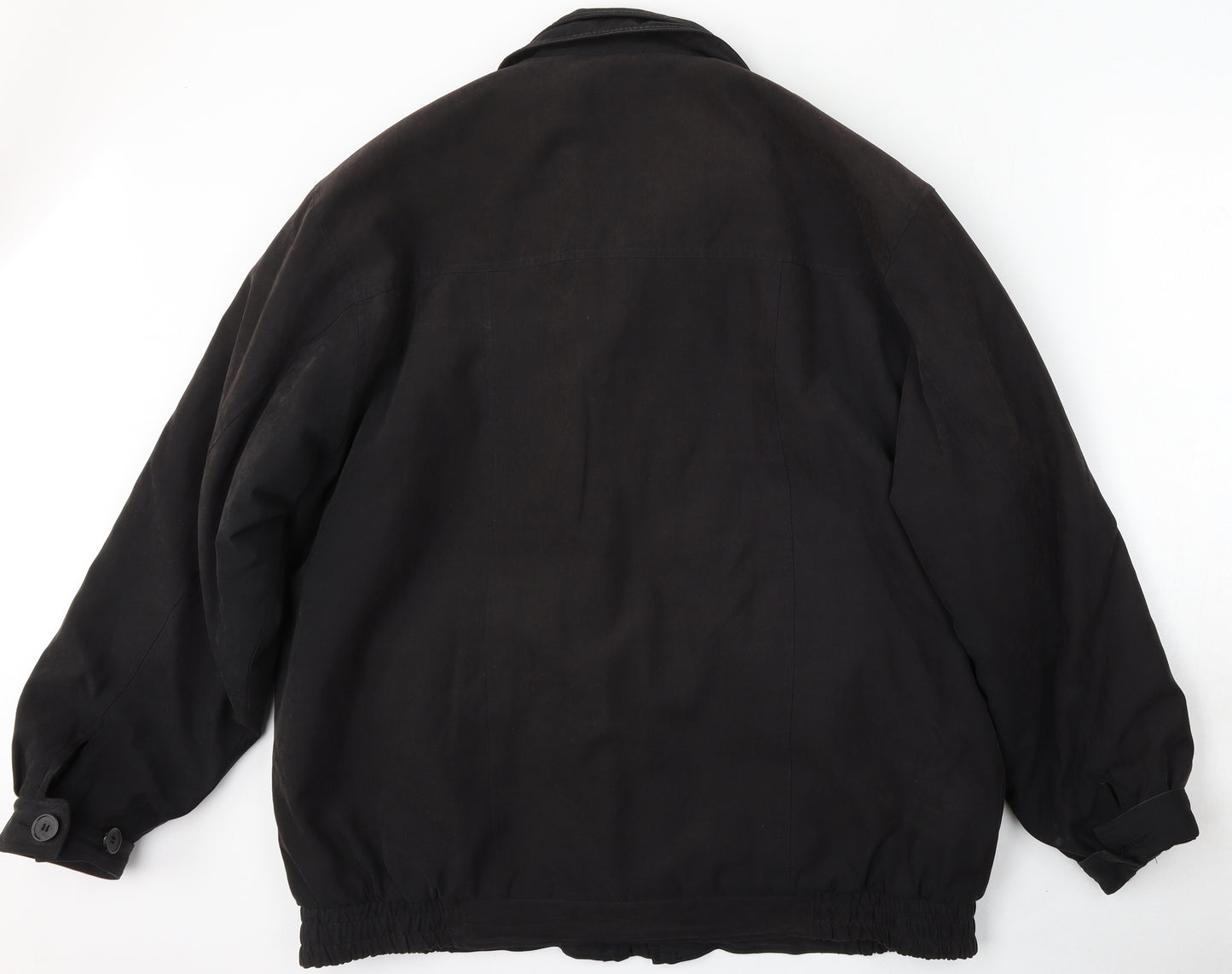 Rappson Mens Black   Jacket  Size XL  Zip