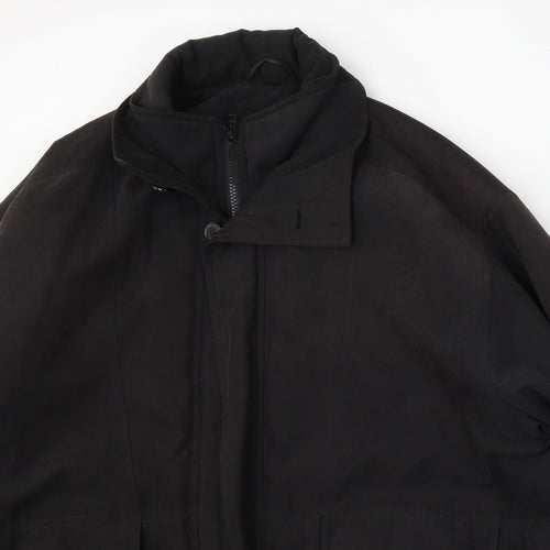 Rappson Mens Black   Jacket  Size XL  Zip