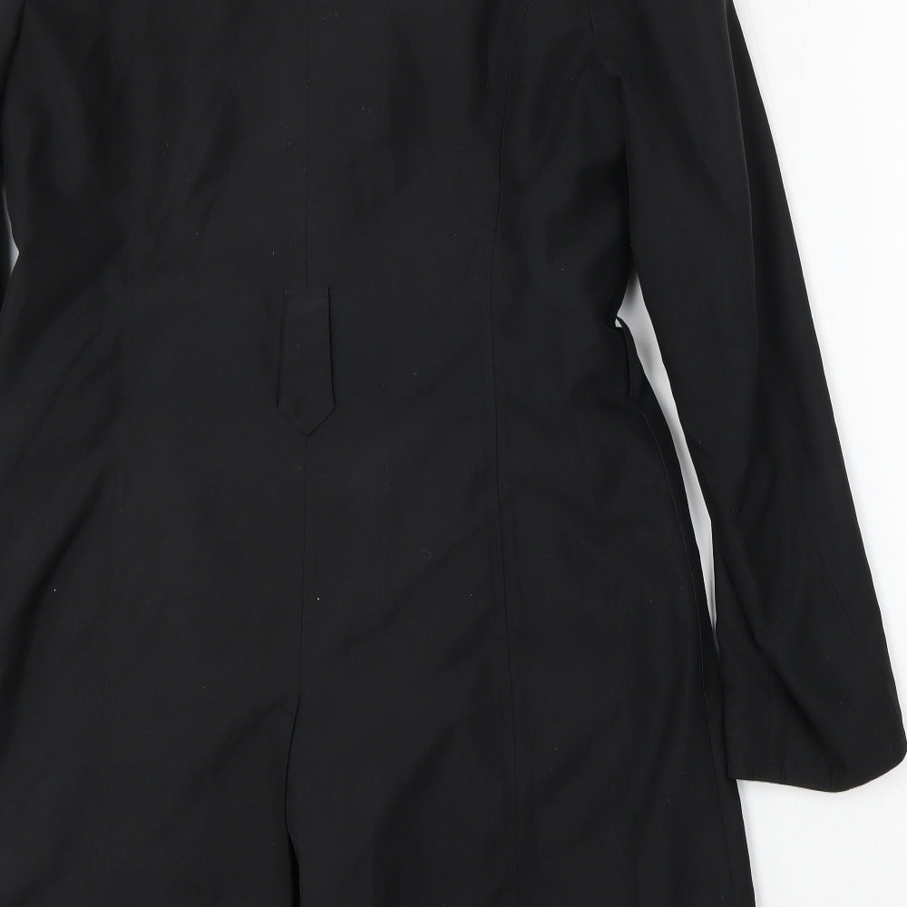 Marks and Spencer Womens Black   Jacket  Size 12  Button