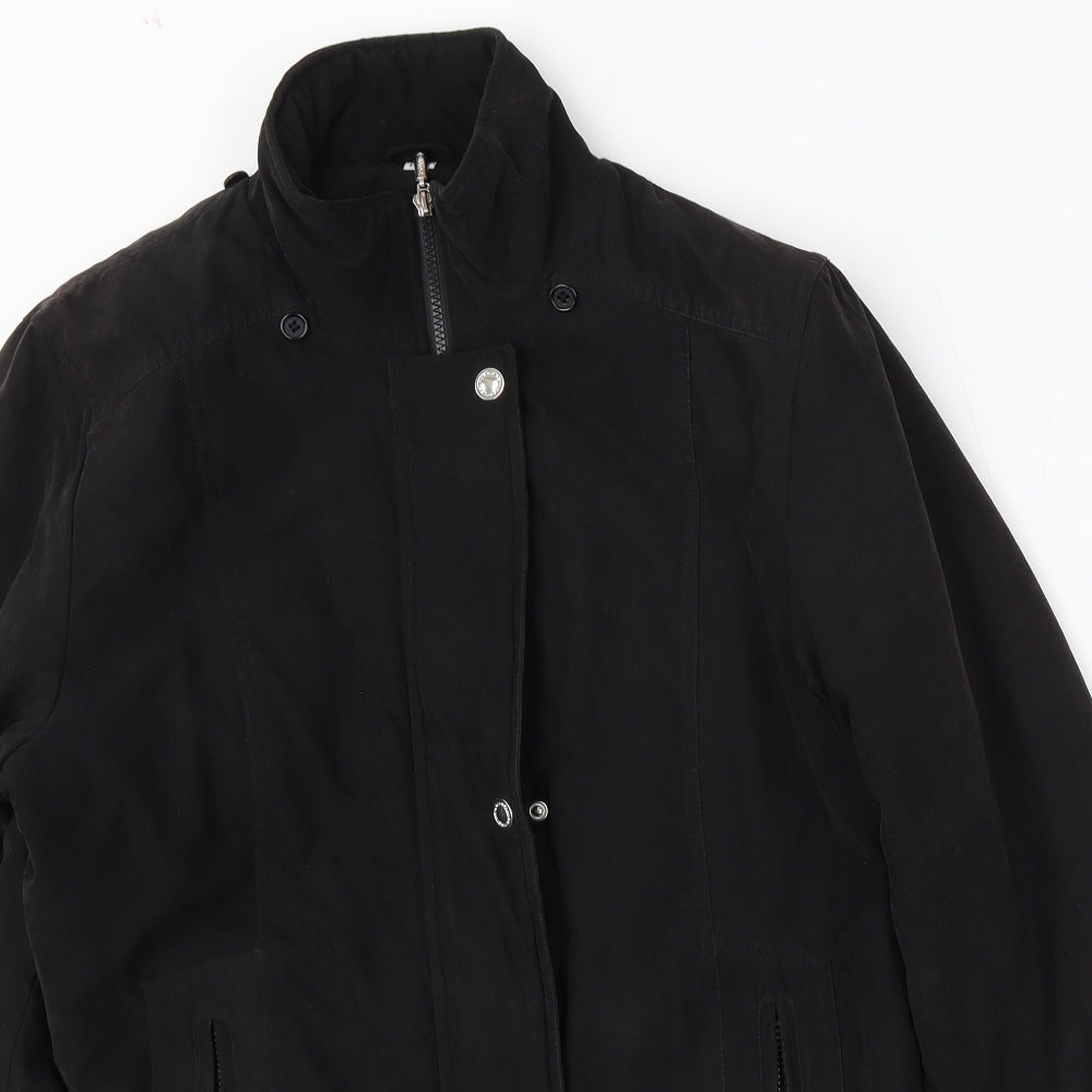 Klass Collection Womens Black   Jacket  Size 16  Zip