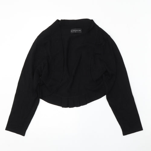 Atmosphere Studio Womens Black V-Neck  Viscose Cardigan Jumper Size S