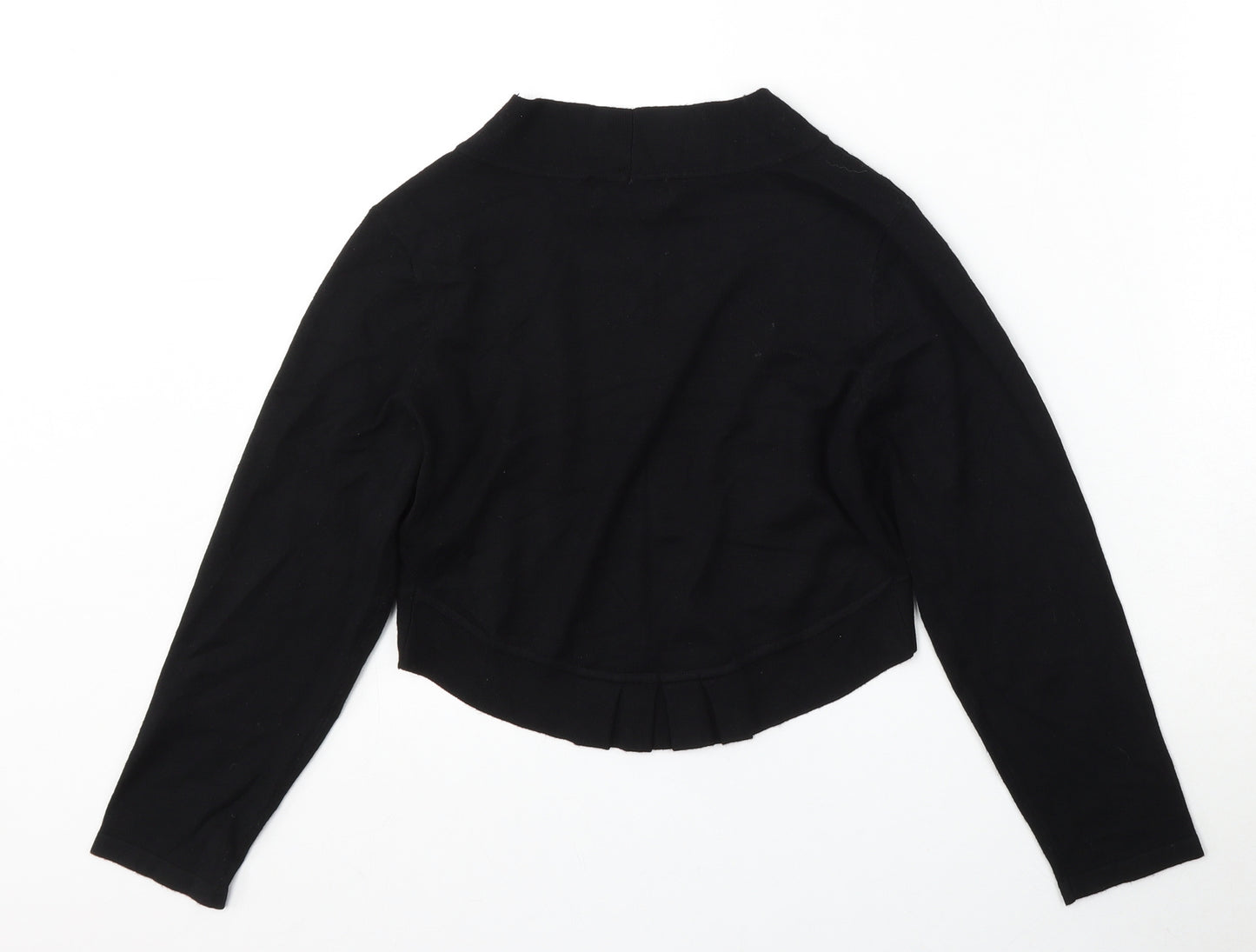 Atmosphere Studio Womens Black V-Neck  Viscose Cardigan Jumper Size S