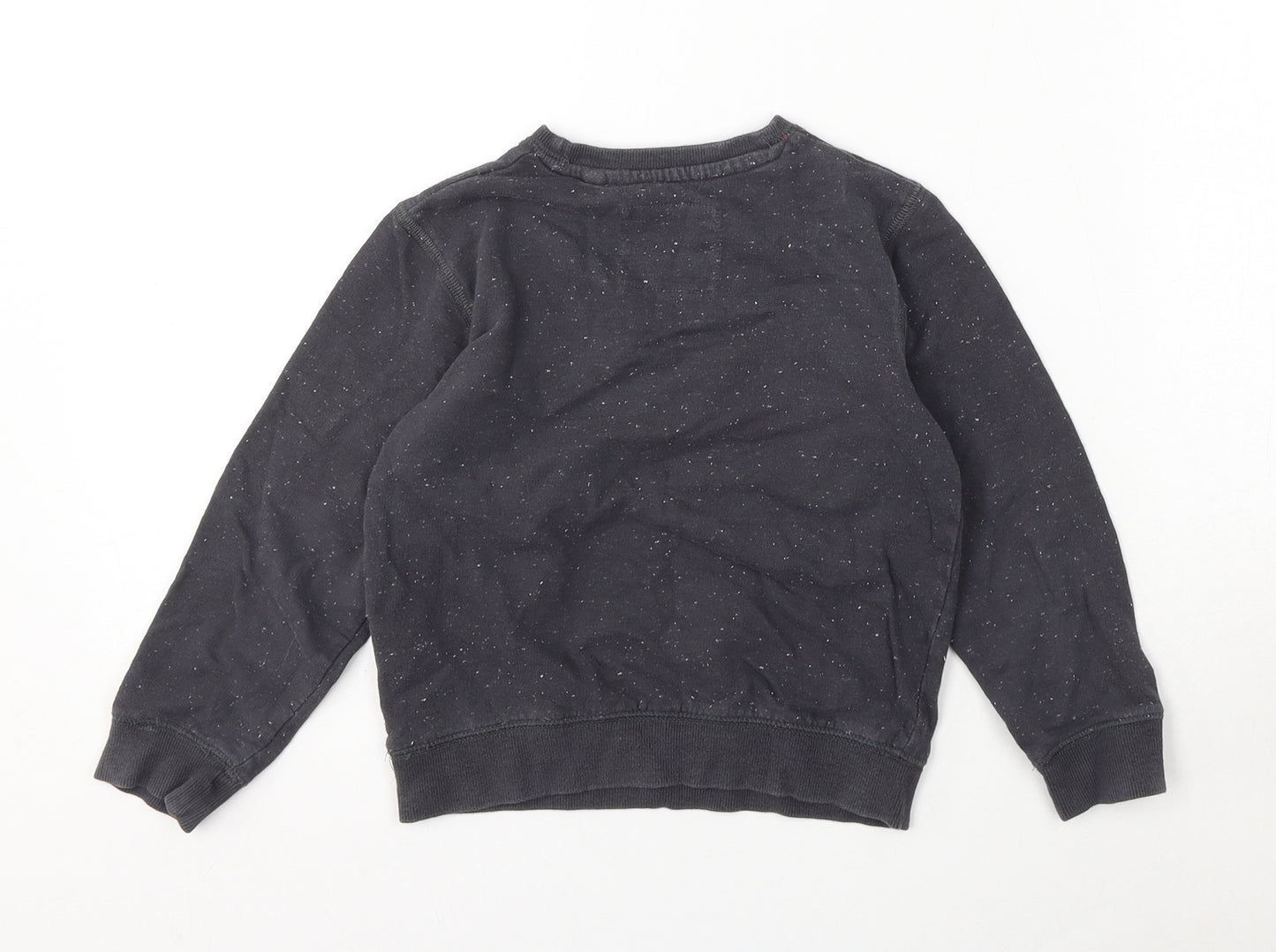 NEXT Boys Grey  Cotton Pullover Hoodie Size 4-5 Years