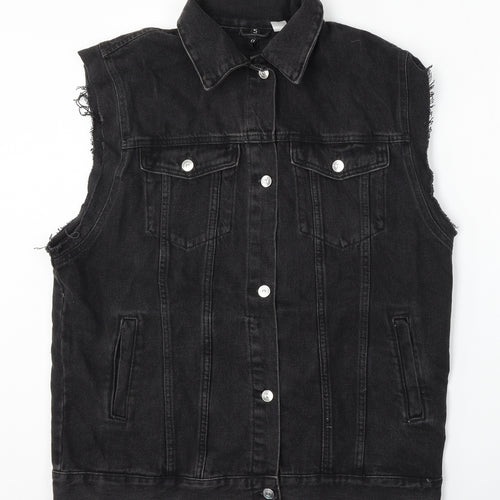 Divided by H&M Womens Black   Gilet Jacket Size M