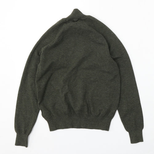Primark Womens Green Mock Neck  Polyester Pullover Jumper Size 6
