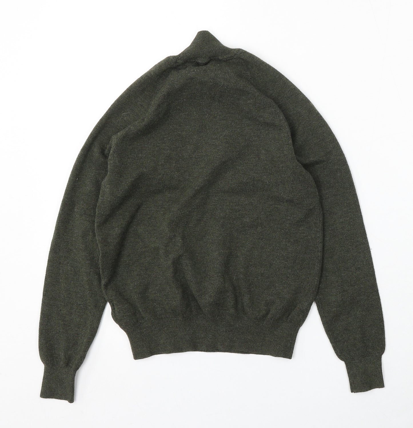 Primark Womens Green Mock Neck  Polyester Pullover Jumper Size 6