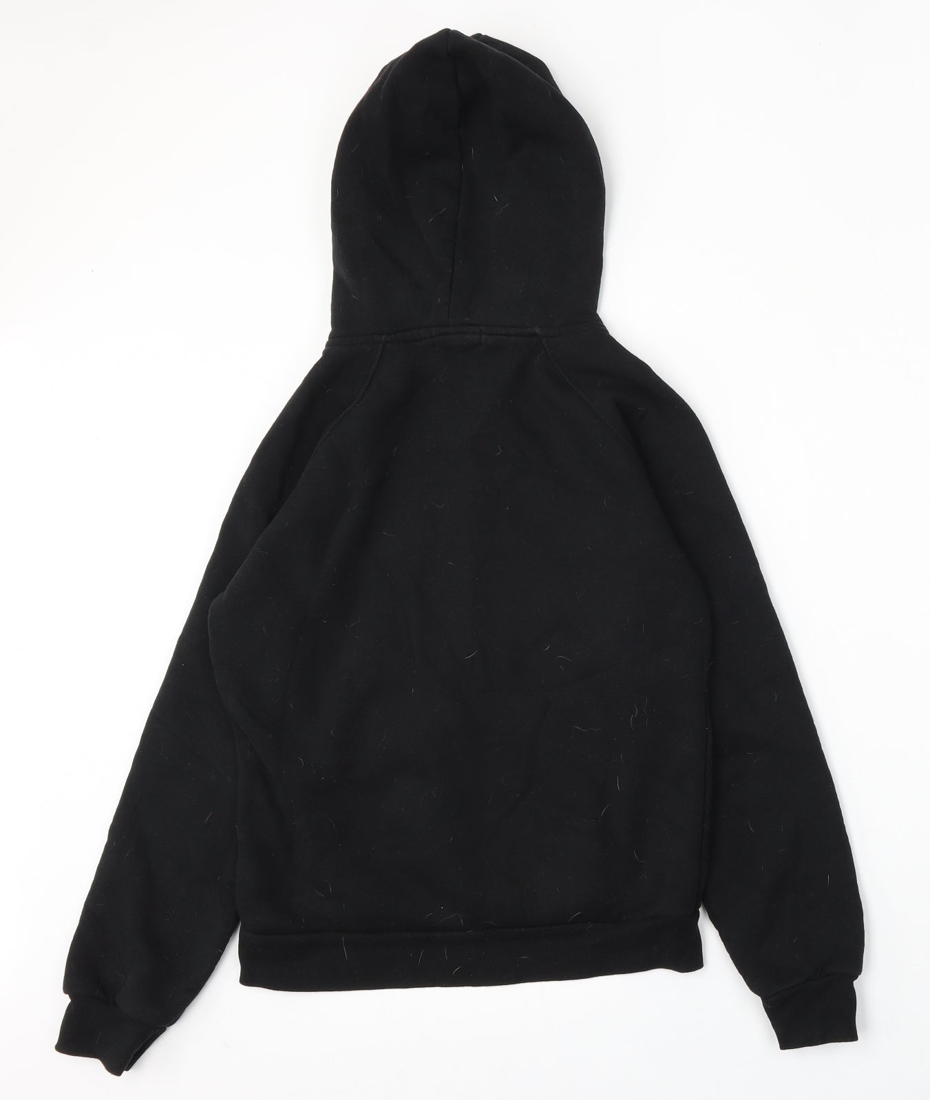 G Grown Womens Black  Cotton Pullover Hoodie Size S
