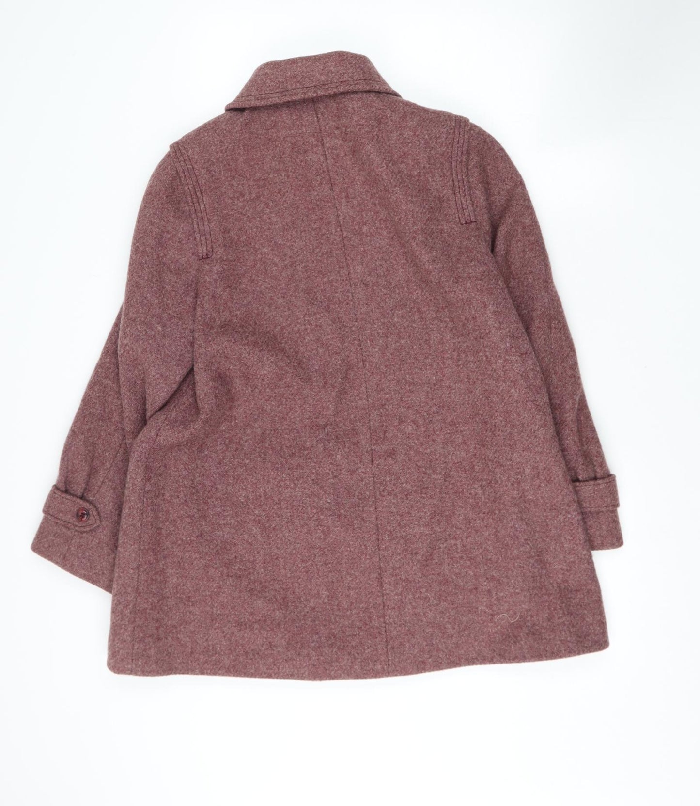 st michael Womens Pink   Pea Coat Coat Size 14