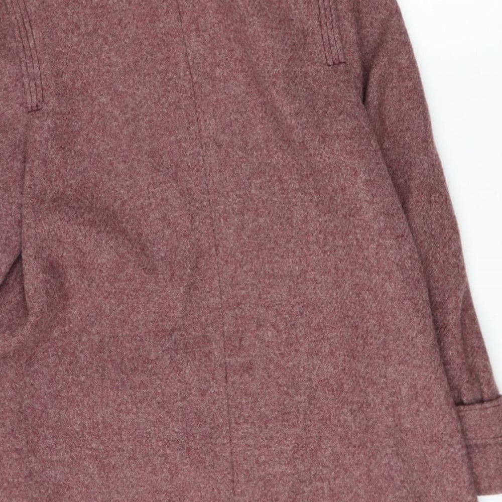 st michael Womens Pink   Pea Coat Coat Size 14