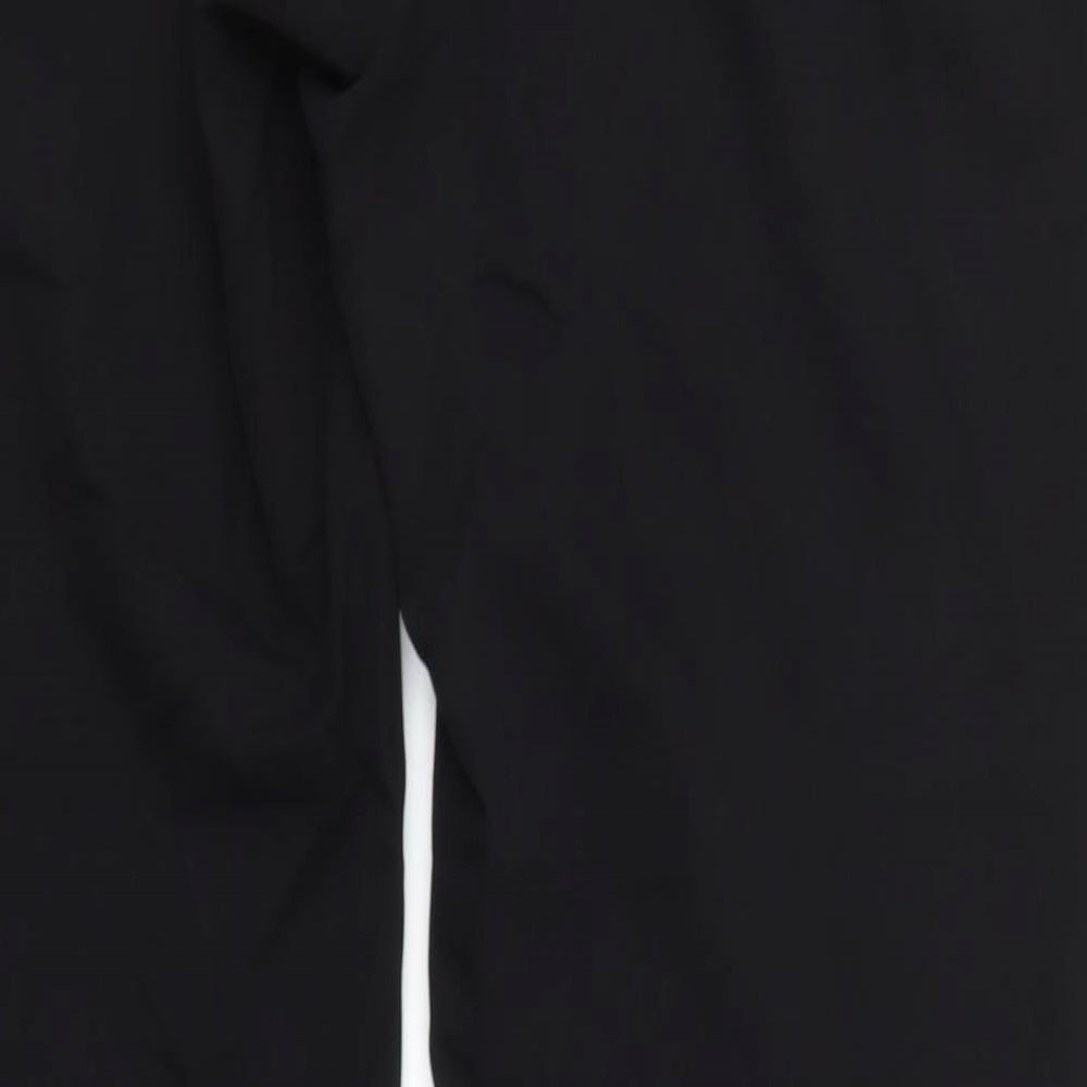 NEXT Womens Black  Polyester Trousers  Size L L31 in Regular