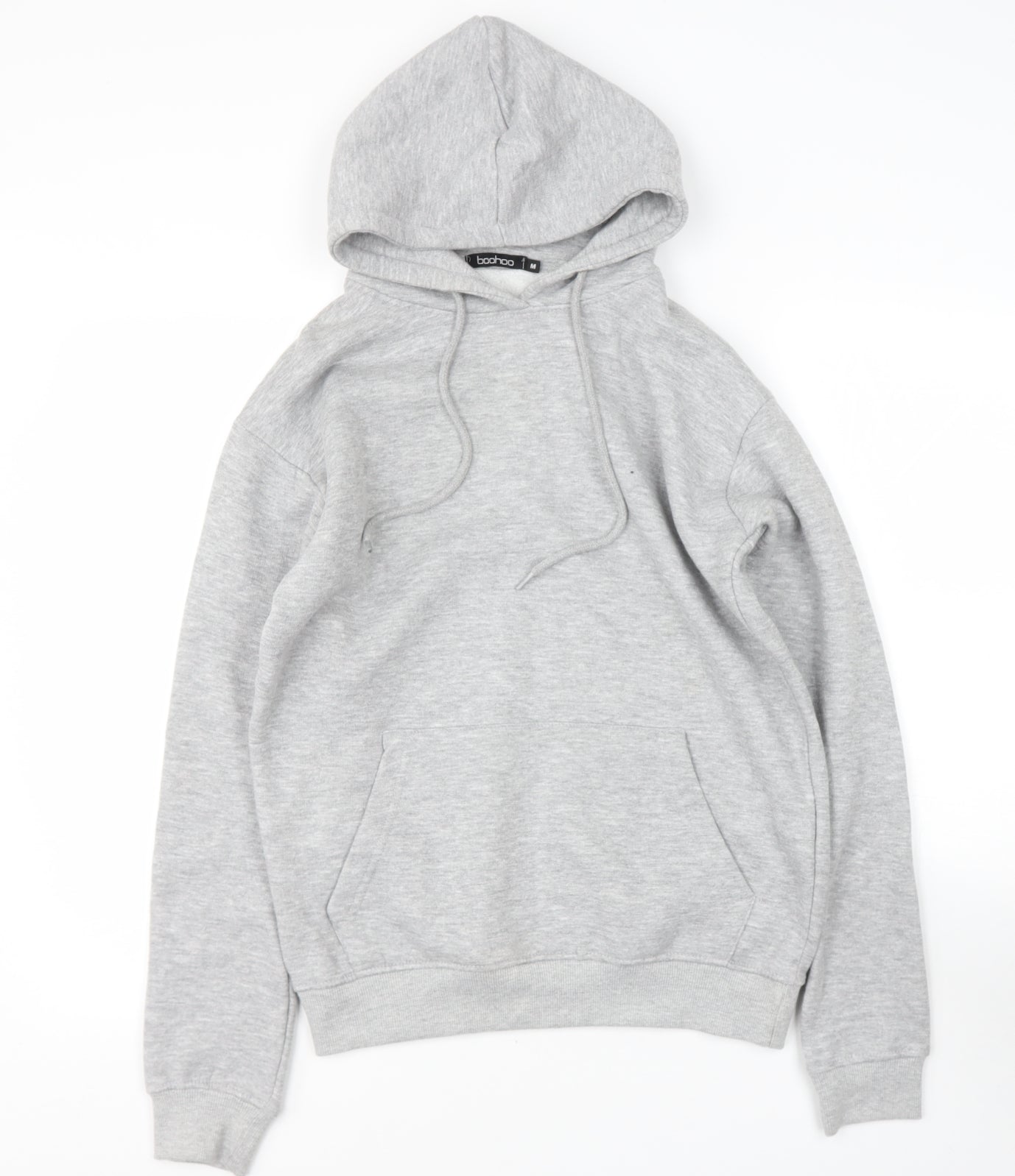 Boohoo Womens Grey  Polyester Pullover Sweatshirt Size M