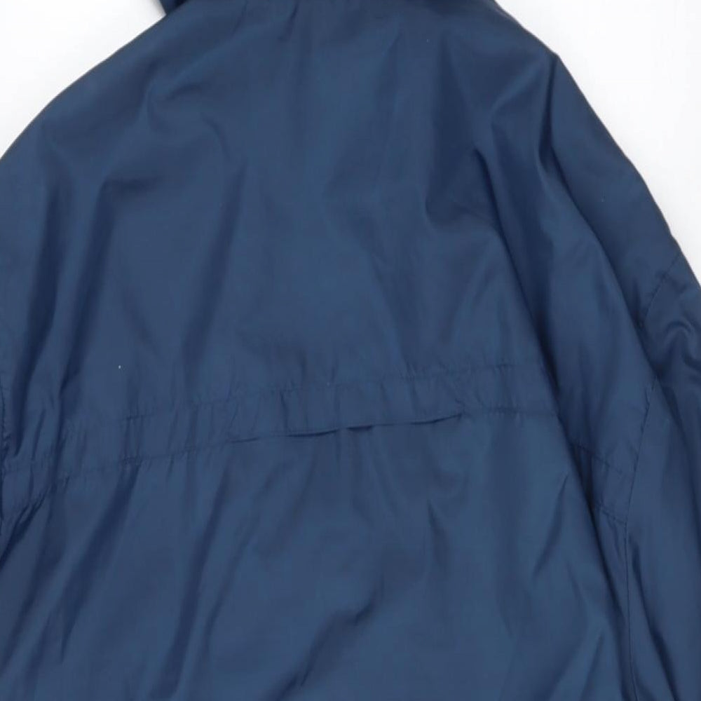 Jacks Jones Mens Blue   Rain Coat Jacket Size XL