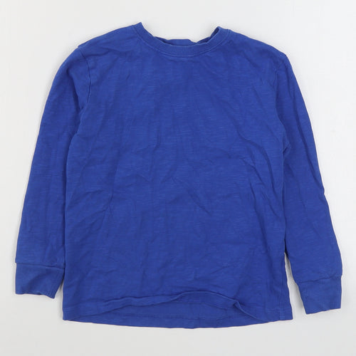 NEXT Boys Blue  100% Cotton Pullover Sweatshirt Size 7 Years  Pullover