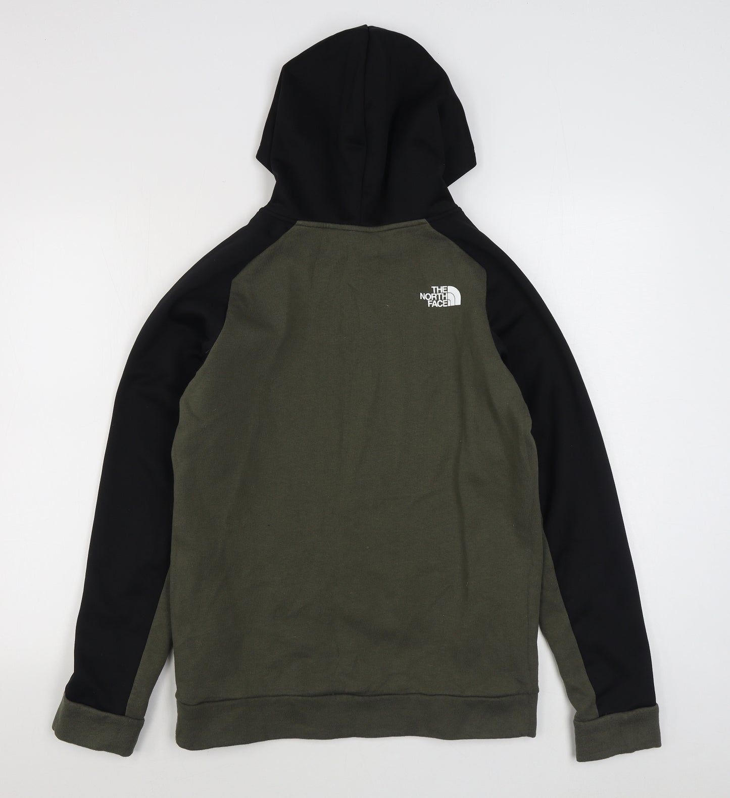 The North Face Boys Green  Cotton Pullover Hoodie Size 14-15 Years  Pullover