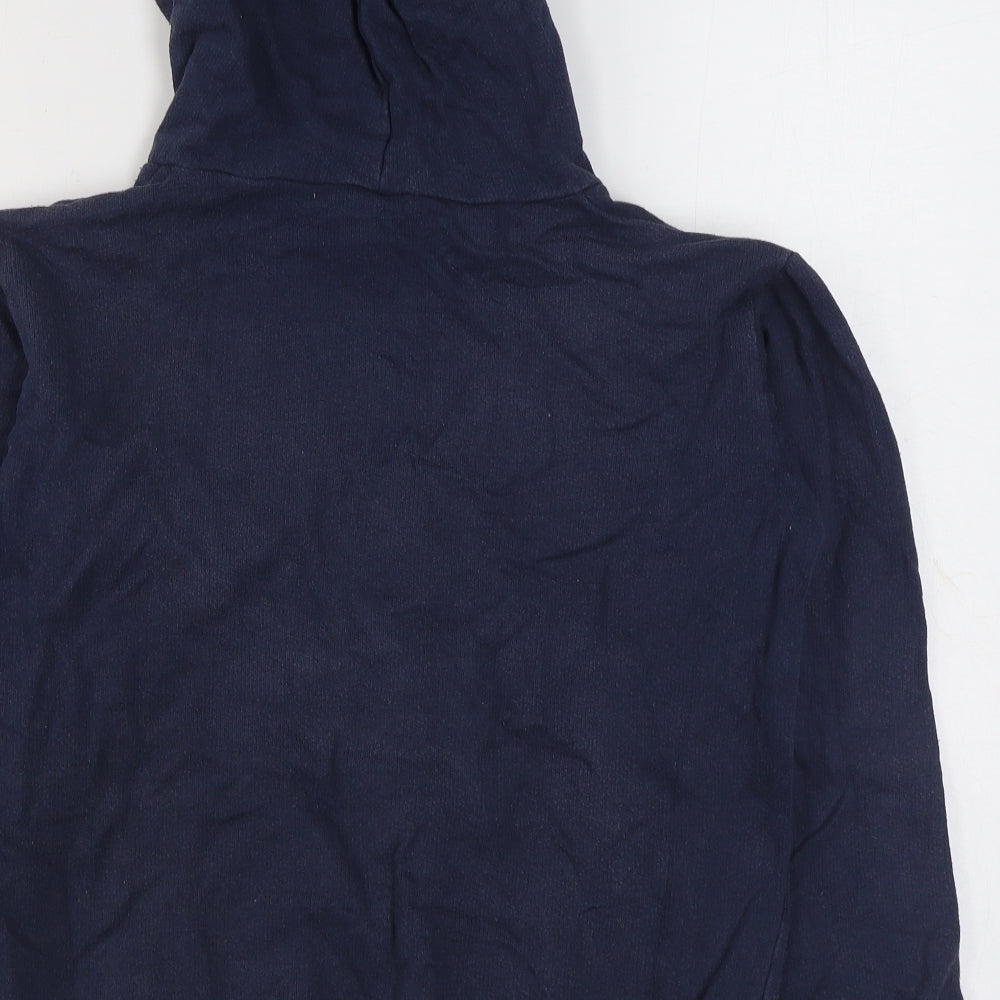 Portugal Lagos Mens Blue  Cotton Pullover Hoodie Size S