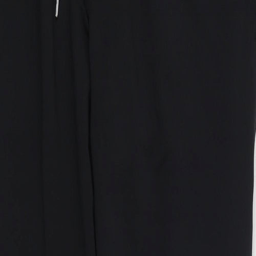 Nike Mens Black  Polyester Jogger Trousers Size M L29 in Regular Tie