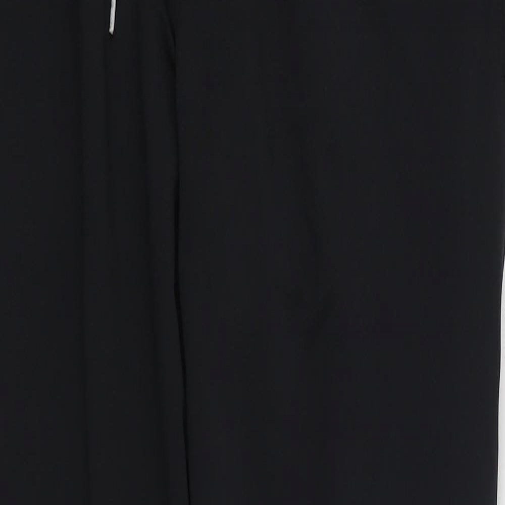 Nike Mens Black  Polyester Jogger Trousers Size M L29 in Regular Tie