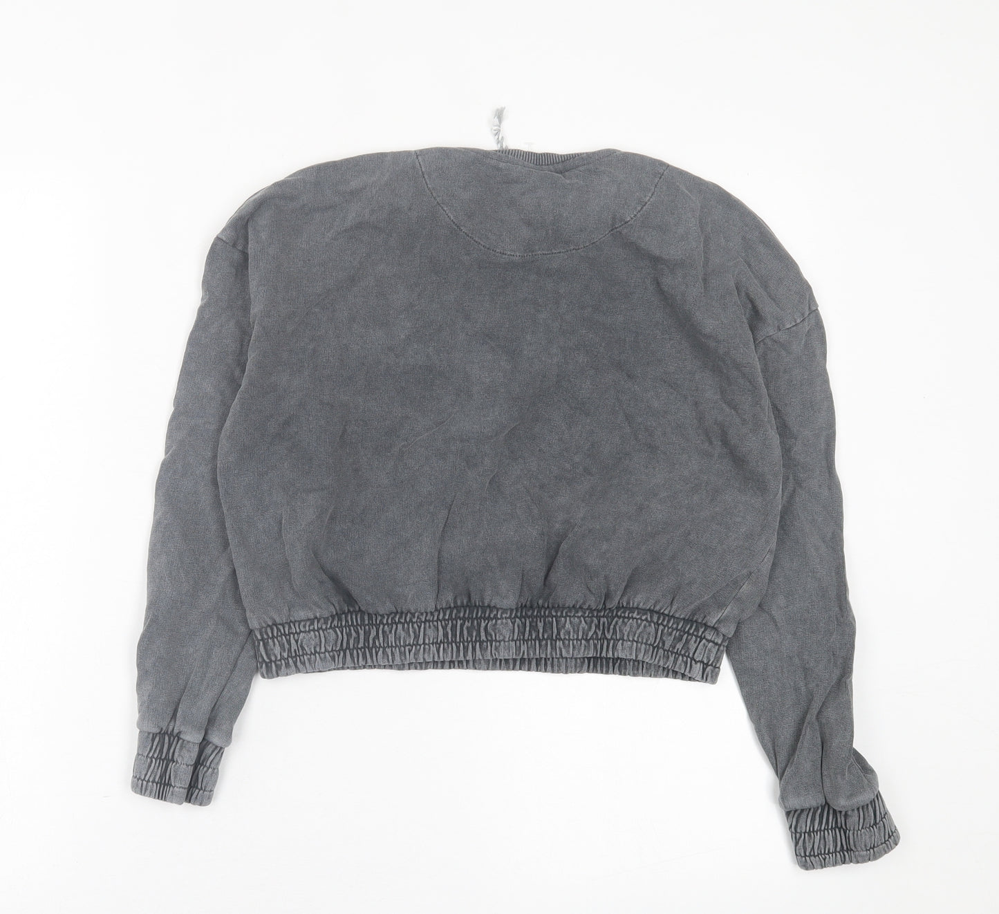 George Girls Grey  Cotton Pullover Sweatshirt Size 8-9 Years  Pullover