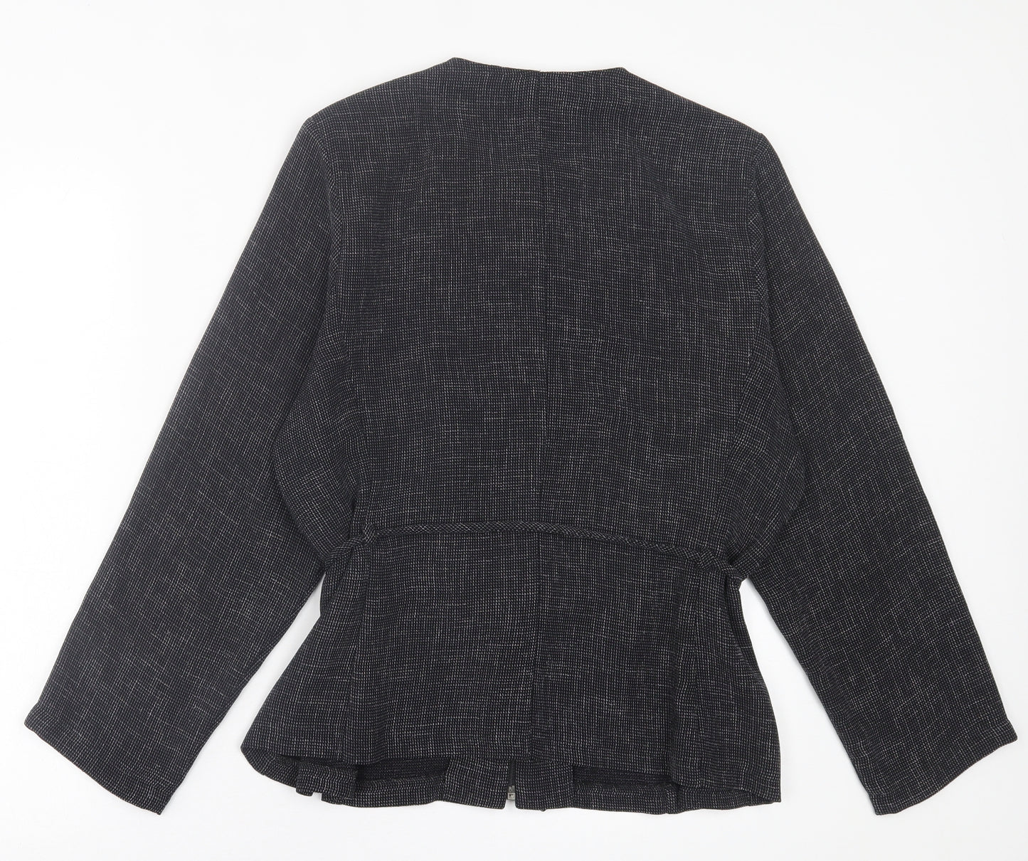 Marks and Spencer Womens Black   Jacket  Size 18  Zip