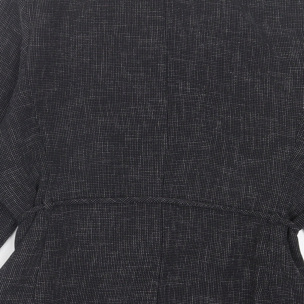 Marks and Spencer Womens Black   Jacket  Size 18  Zip