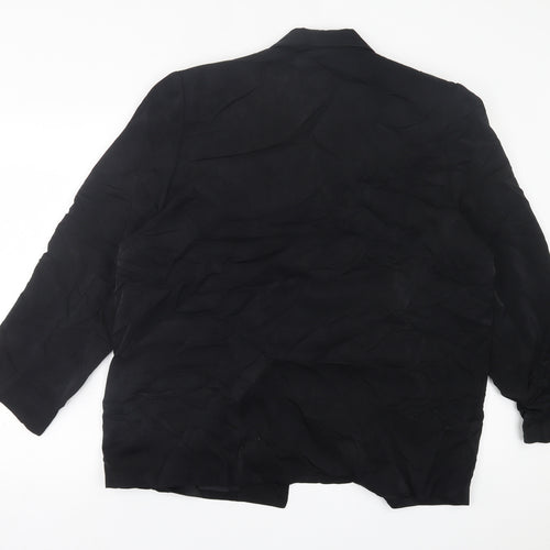 chunder bird Womens Black   Jacket Blazer Size 18  Button