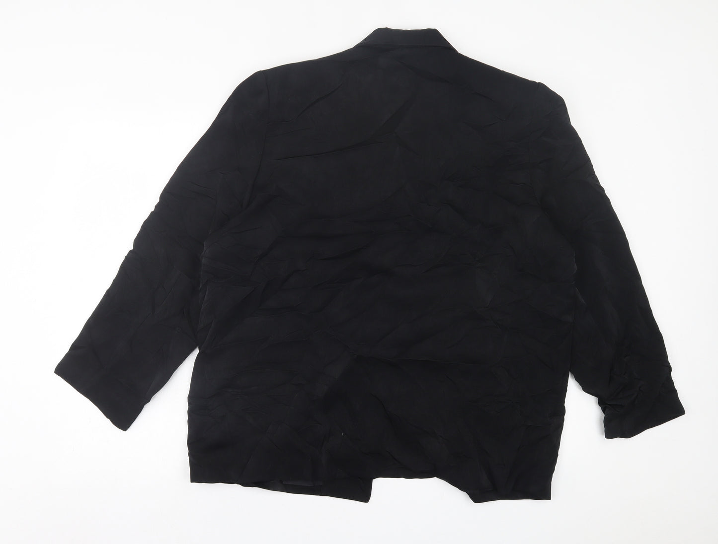 chunder bird Womens Black   Jacket Blazer Size 18  Button