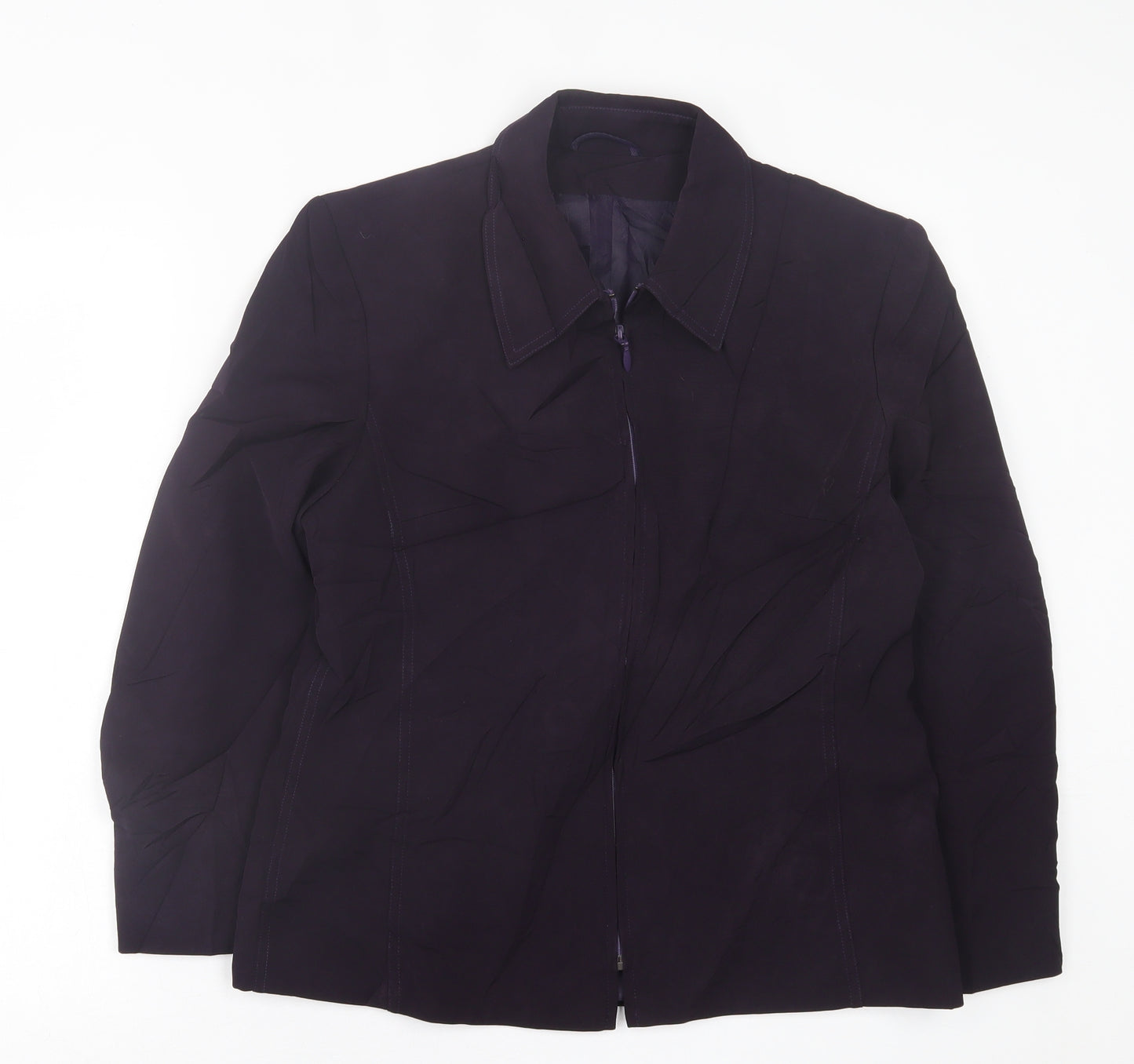 Preworn Womens Purple   Jacket  Size 12  Zip