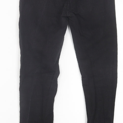 365 denim Womens Black  Cotton Jegging Trousers Size 10 L26 in Regular